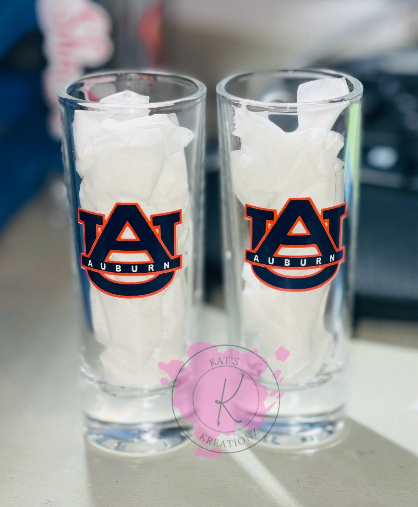 Set of (2) 2oz shot glasses