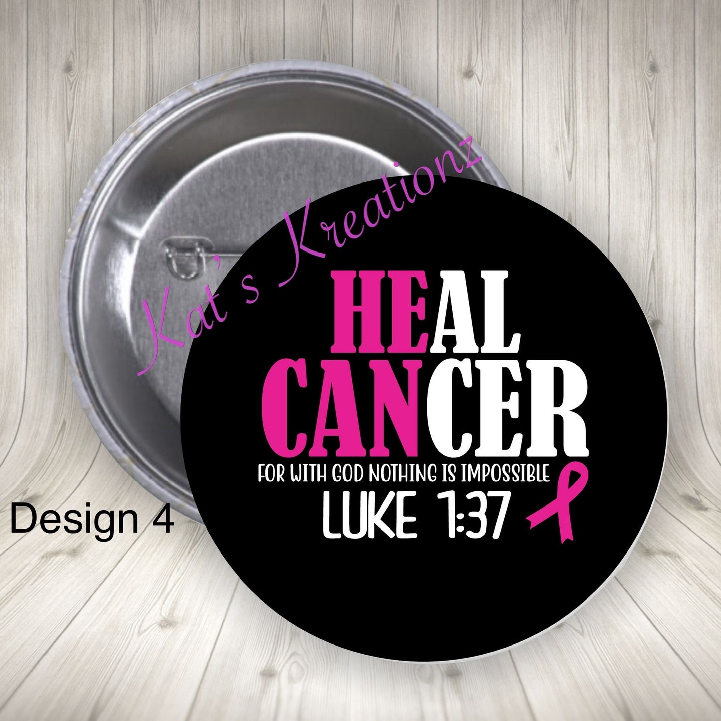 Breast Cancer Awareness Button