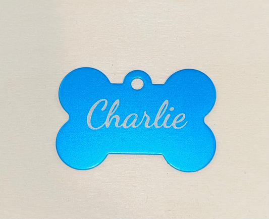 Engraved dog tag