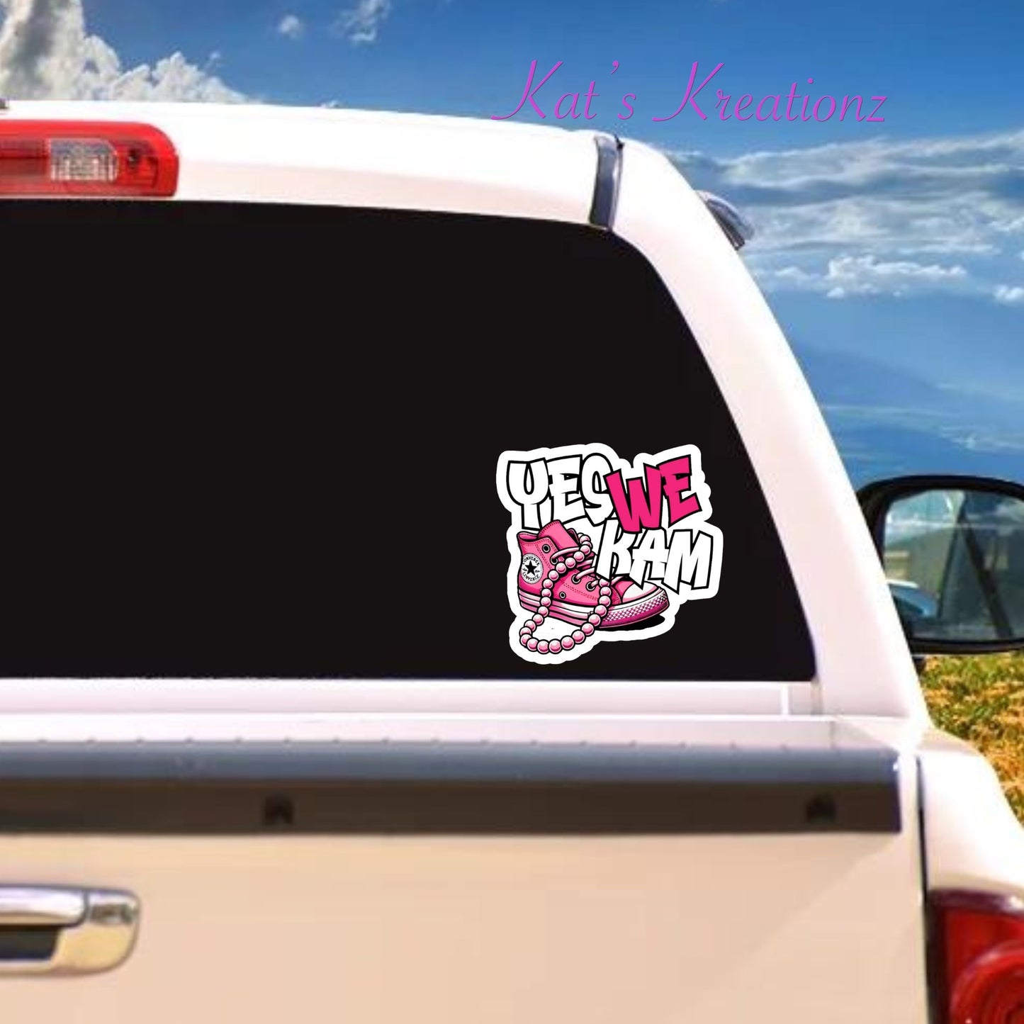 Yes we Kam decal